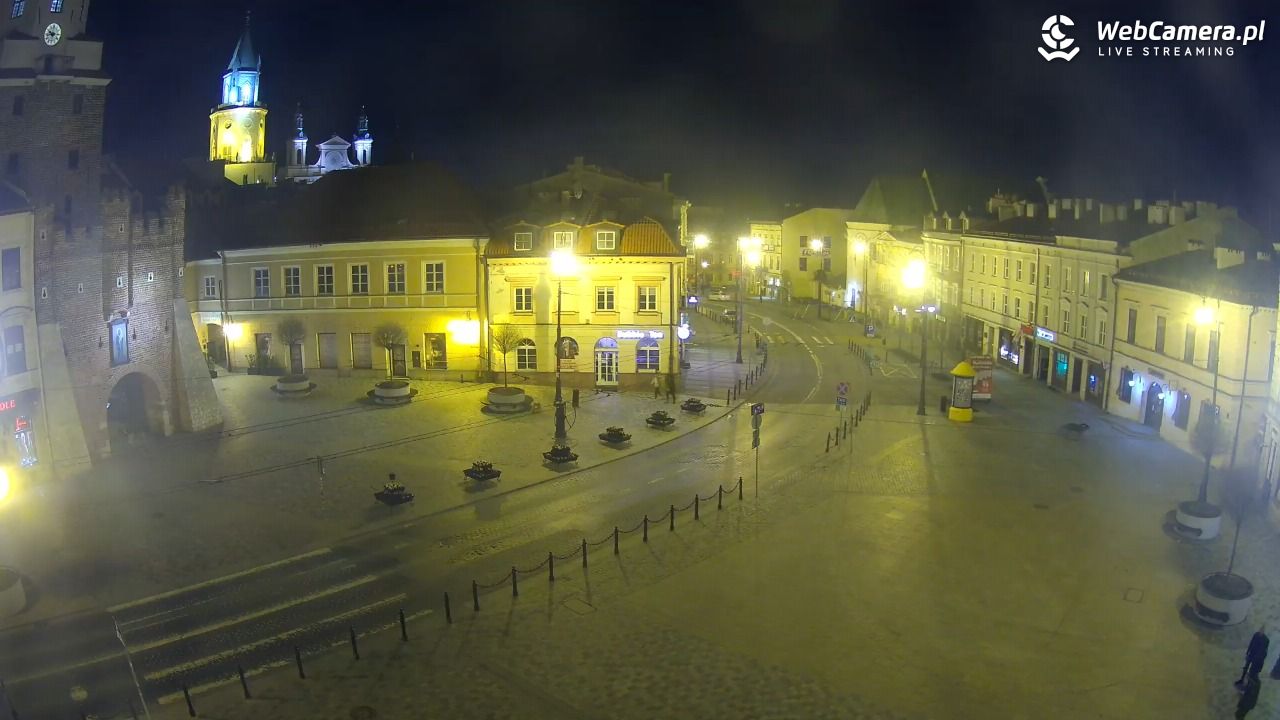 LUBLIN - widok na Bramę Krakowską - 01 kwiecień 2026, 21:44