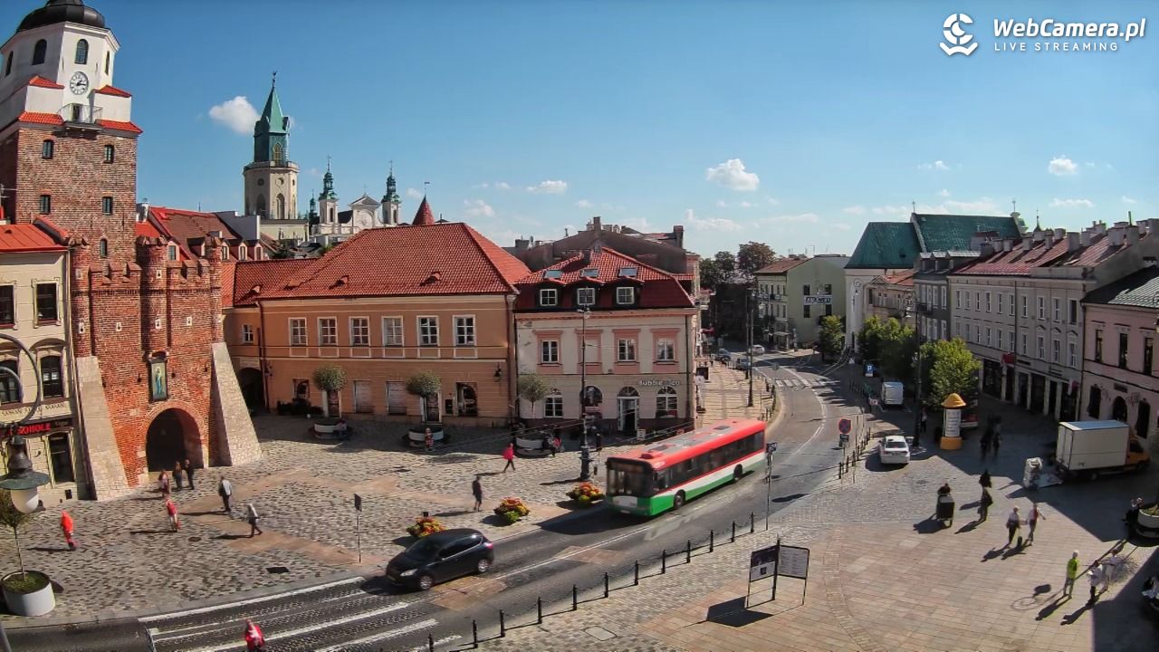 LUBLIN - widok na Bramę Krakowską - 28 wresień 2026, 13:15
