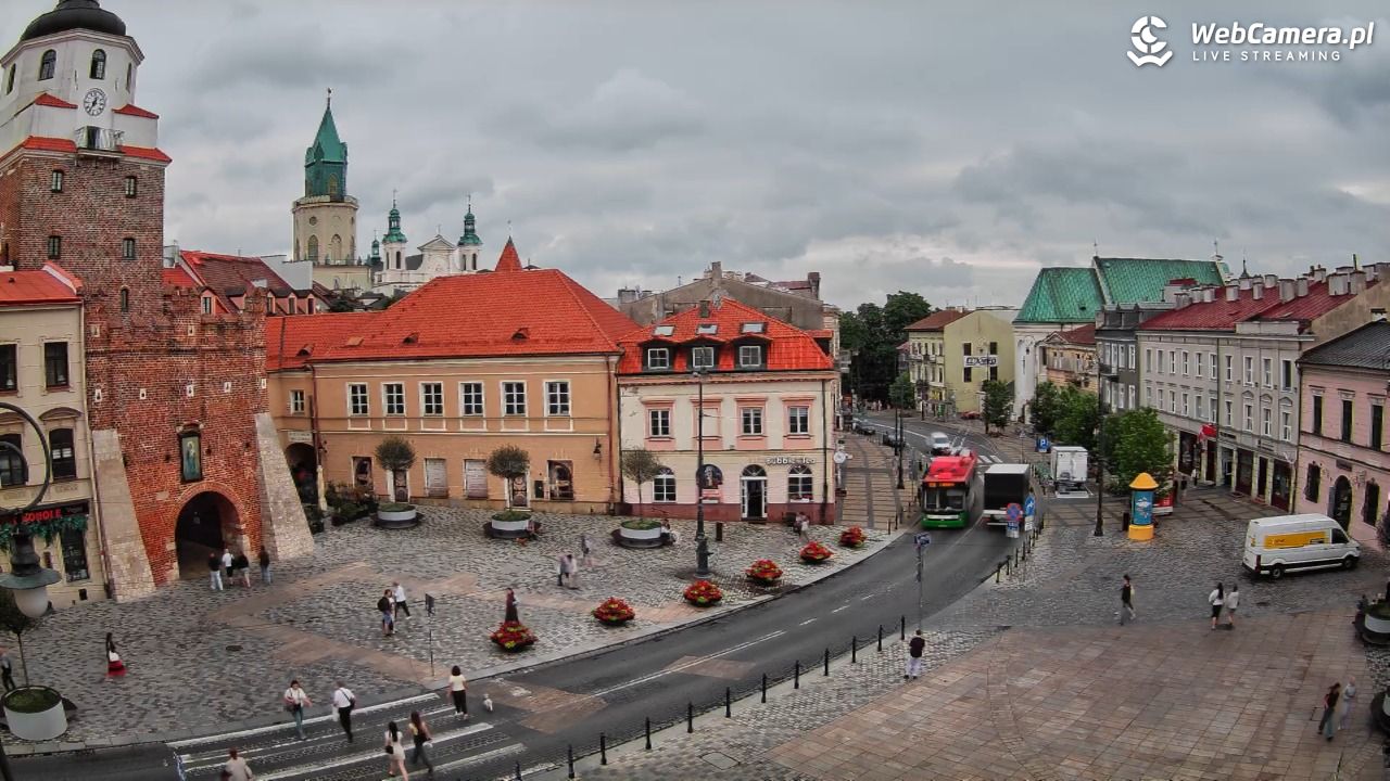 LUBLIN - widok na Bramę Krakowską - 03 lipiec 2026, 12:37