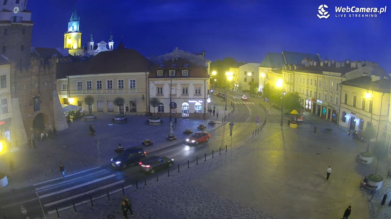 LUBLIN - widok na Bramę Krakowską - 20 maj 2026, 20:58