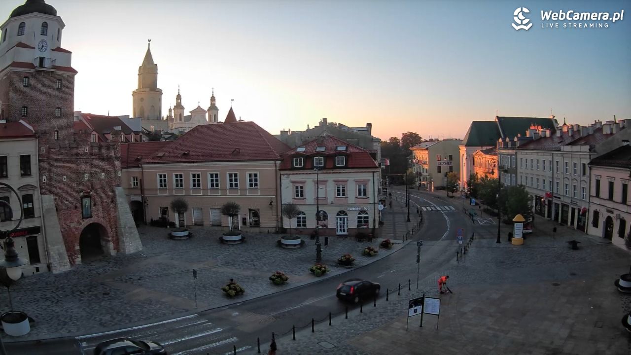 LUBLIN - widok na Bramę Krakowską - 28 wresień 2026, 06:58