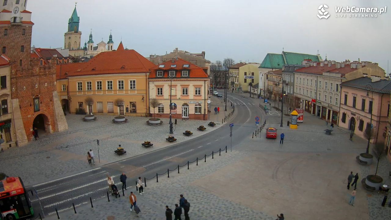 LUBLIN - widok na Bramę Krakowską - 30 marzec 2026, 18:32