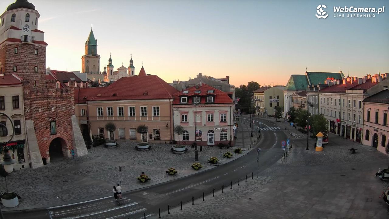 LUBLIN - widok na Bramę Krakowską - 15 sierpień 2026, 05:45