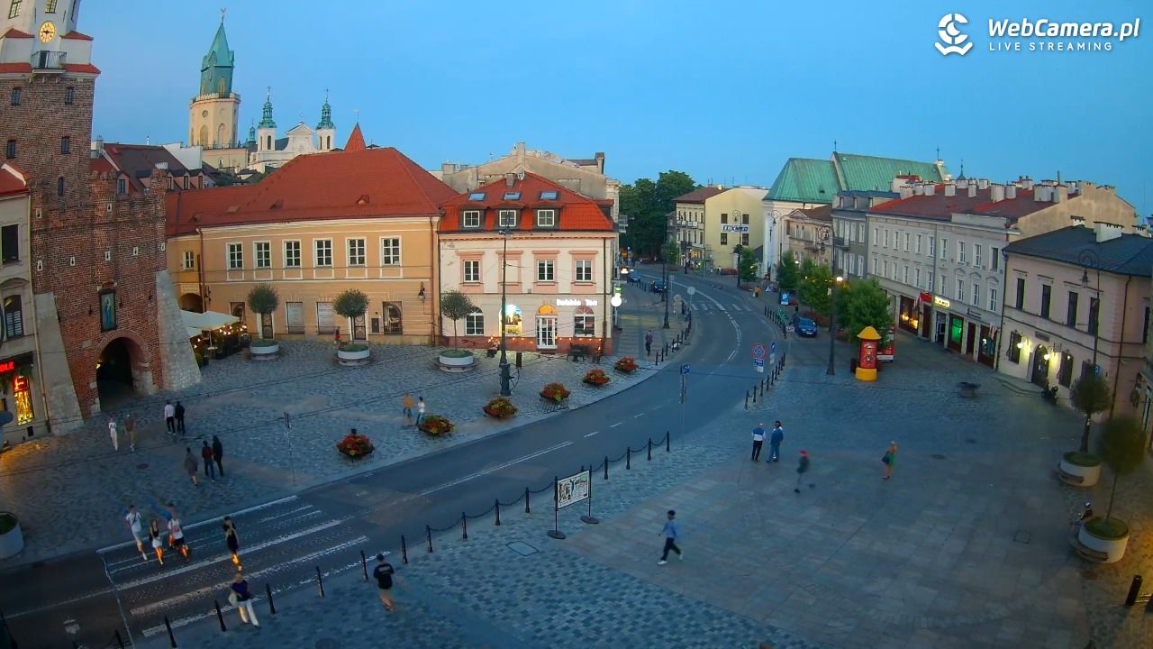 LUBLIN - widok na Bramę Krakowską - 26 czerwiec 2025, 21:15