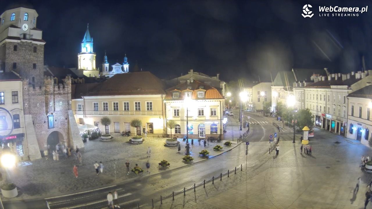 LUBLIN - widok na Bramę Krakowską - 14 sierpień 2026, 22:32