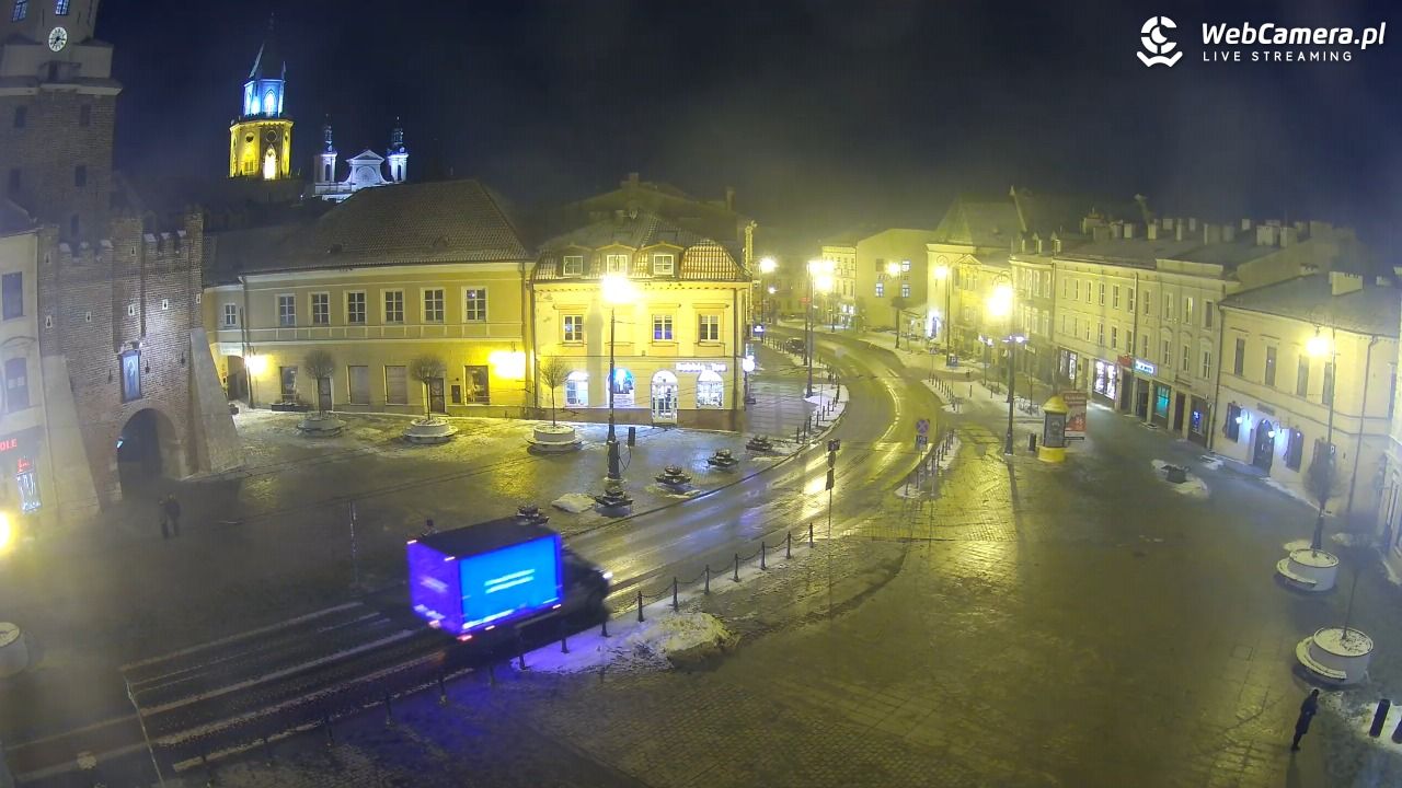 LUBLIN - widok na Bramę Krakowską - 16 luty 2026, 19:17