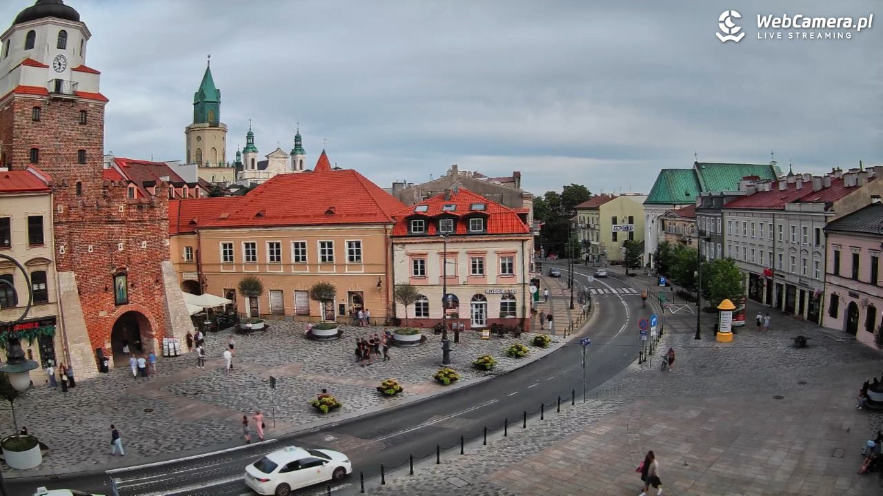 LUBLIN - widok na Bramę Krakowską - 13 sierpień 2026, 17:54