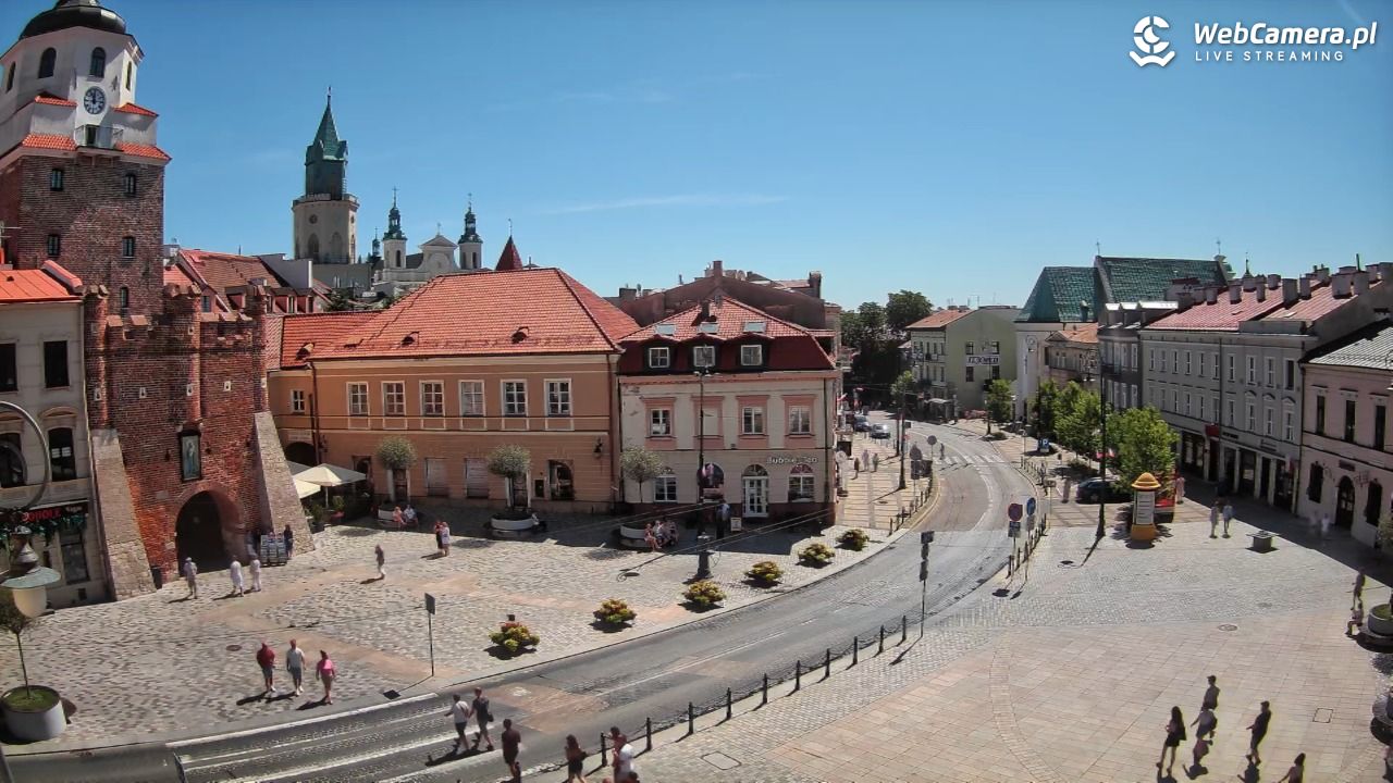 LUBLIN - widok na Bramę Krakowską - 15 sierpień 2026, 11:56