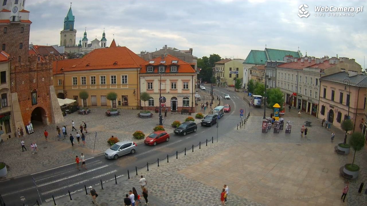 LUBLIN - widok na Bramę Krakowską - 30 sierpień 2025, 11:29
