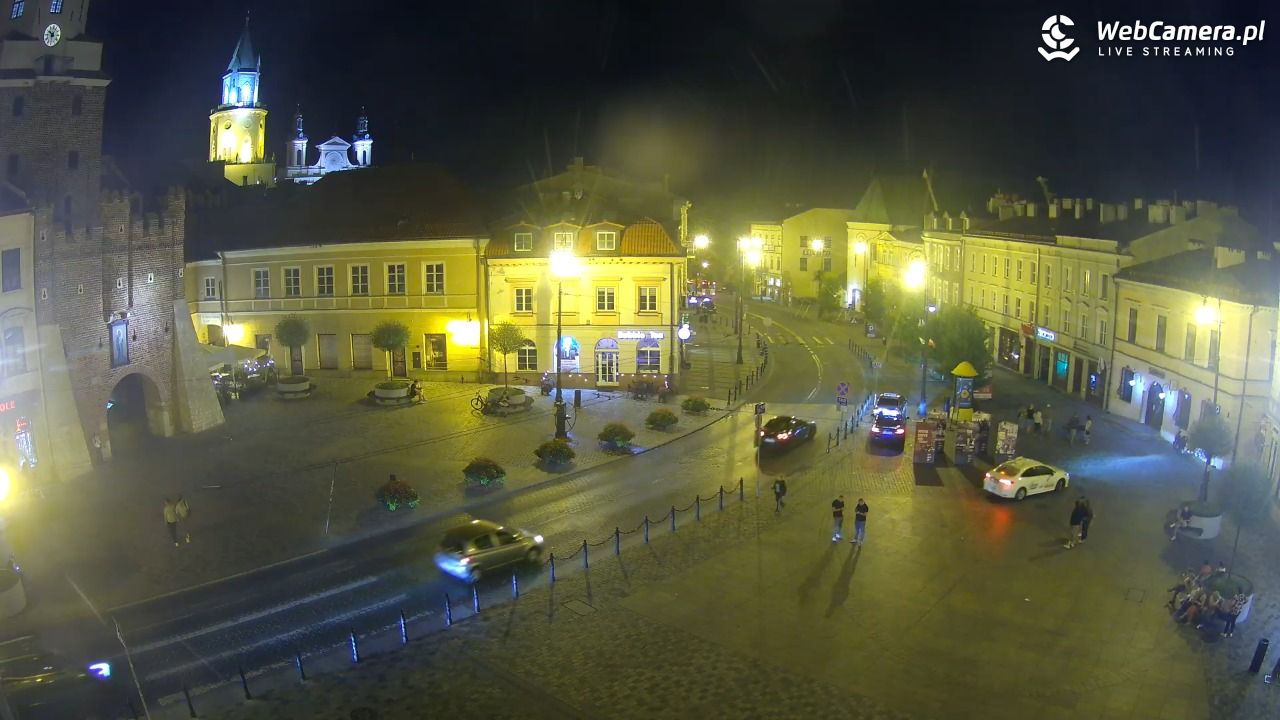 LUBLIN - widok na Bramę Krakowską - 29 sierpień 2025, 22:05