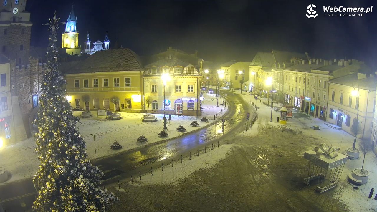 LUBLIN - widok na Bramę Krakowską - 30 grudzień 2025, 04:54