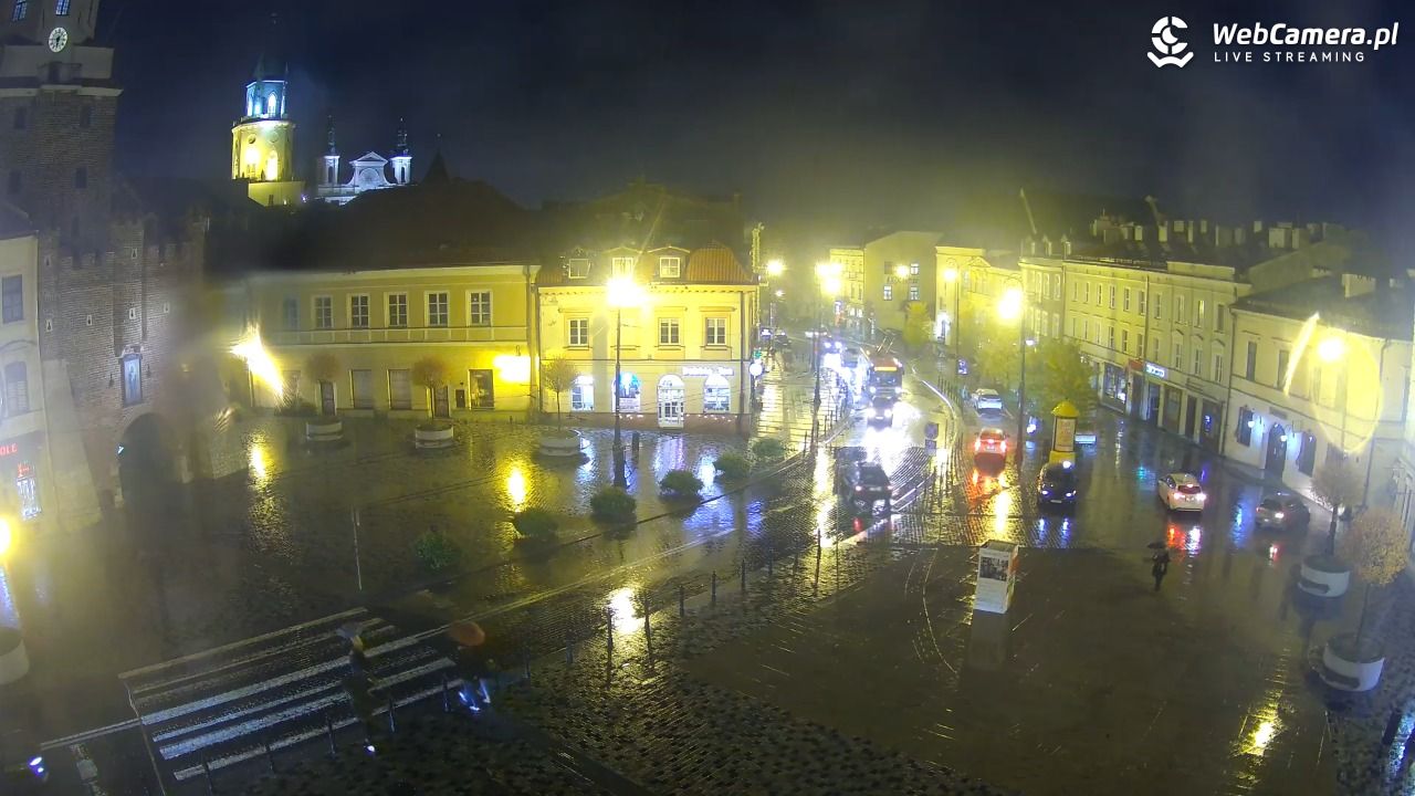 LUBLIN - widok na Bramę Krakowską - 24 październik 2025, 18:07