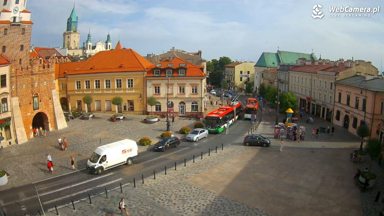 LUBLIN - widok na Bramę Krakowską - 29 sierpień 2025, 15:50