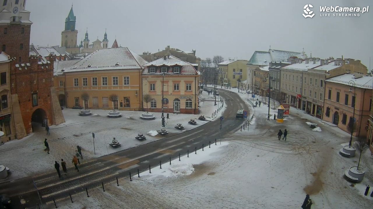 LUBLIN - widok na Bramę Krakowską - 15 luty 2026, 14:39