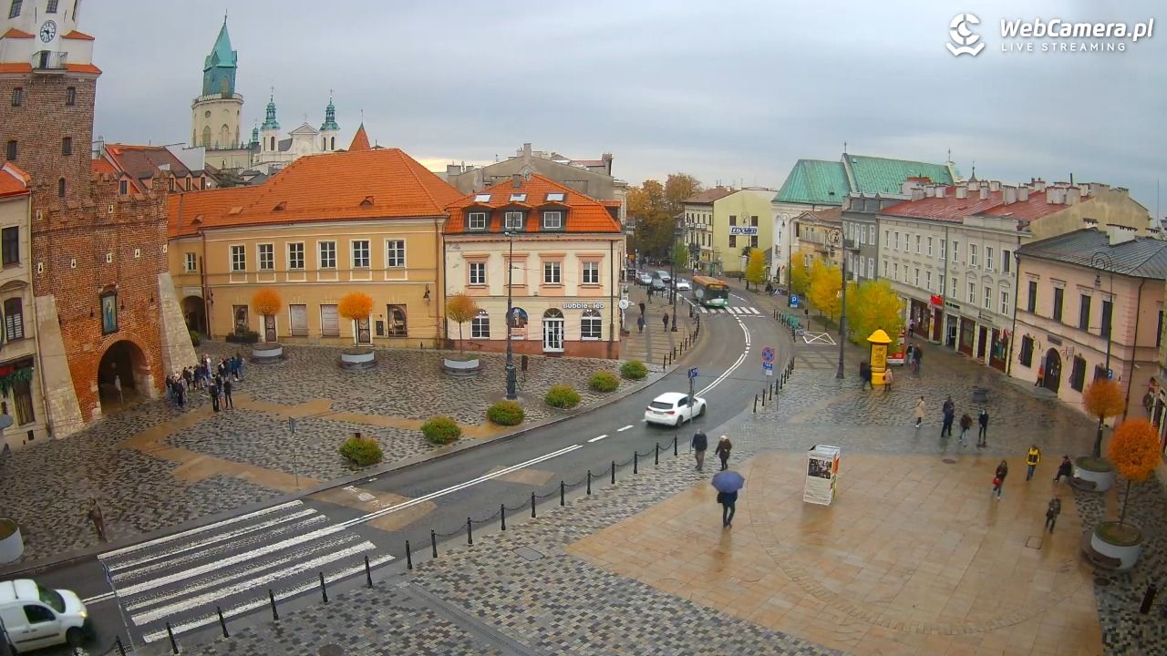 LUBLIN - widok na Bramę Krakowską - 24 październik 2025, 09:27