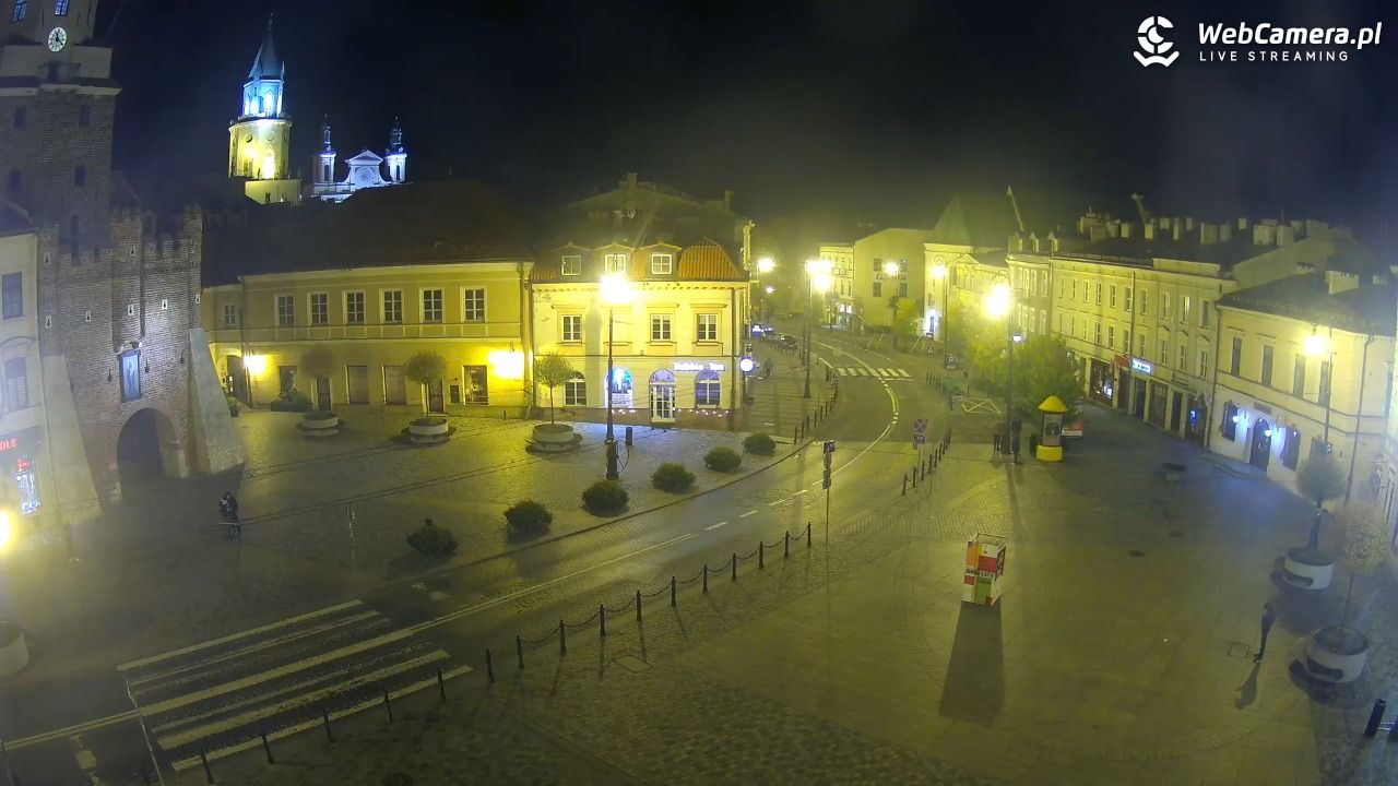 LUBLIN - widok na Bramę Krakowską - 20 październik 2025, 23:20