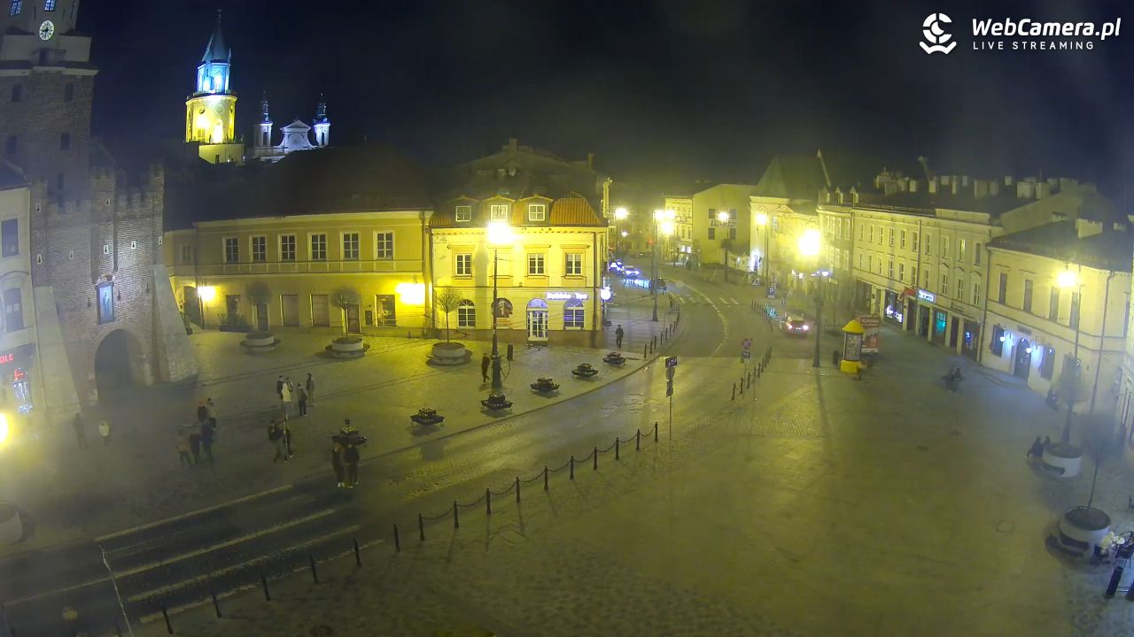 LUBLIN - widok na Bramę Krakowską - 04 kwiecień 2026, 20:33