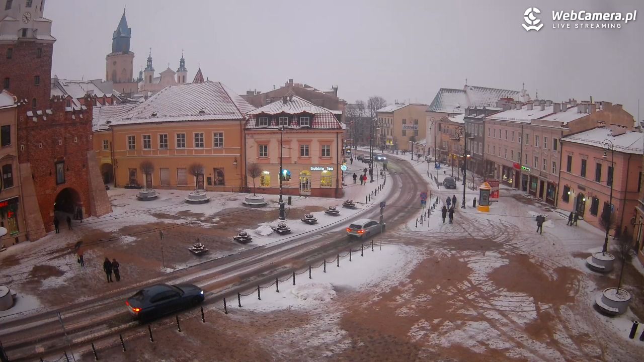 LUBLIN - widok na Bramę Krakowską - 15 luty 2026, 16:50