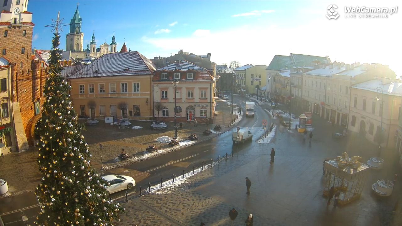 LUBLIN - widok na Bramę Krakowską - 31 grudzień 2025, 12:02