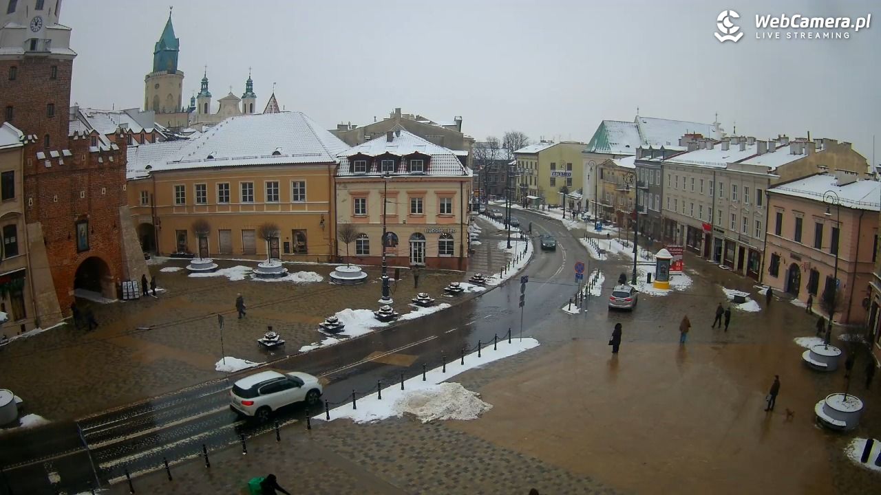 LUBLIN - widok na Bramę Krakowską - 17 luty 2026, 12:55