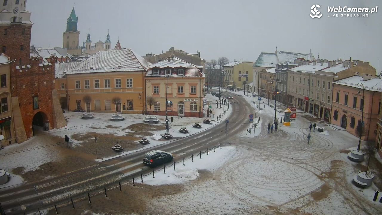LUBLIN - widok na Bramę Krakowską - 15 luty 2026, 16:05