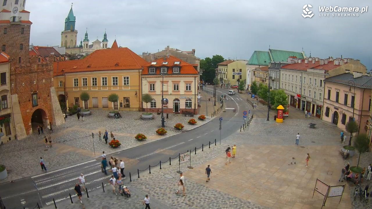 LUBLIN - widok na Bramę Krakowską - 29 czerwiec 2025, 18:14
