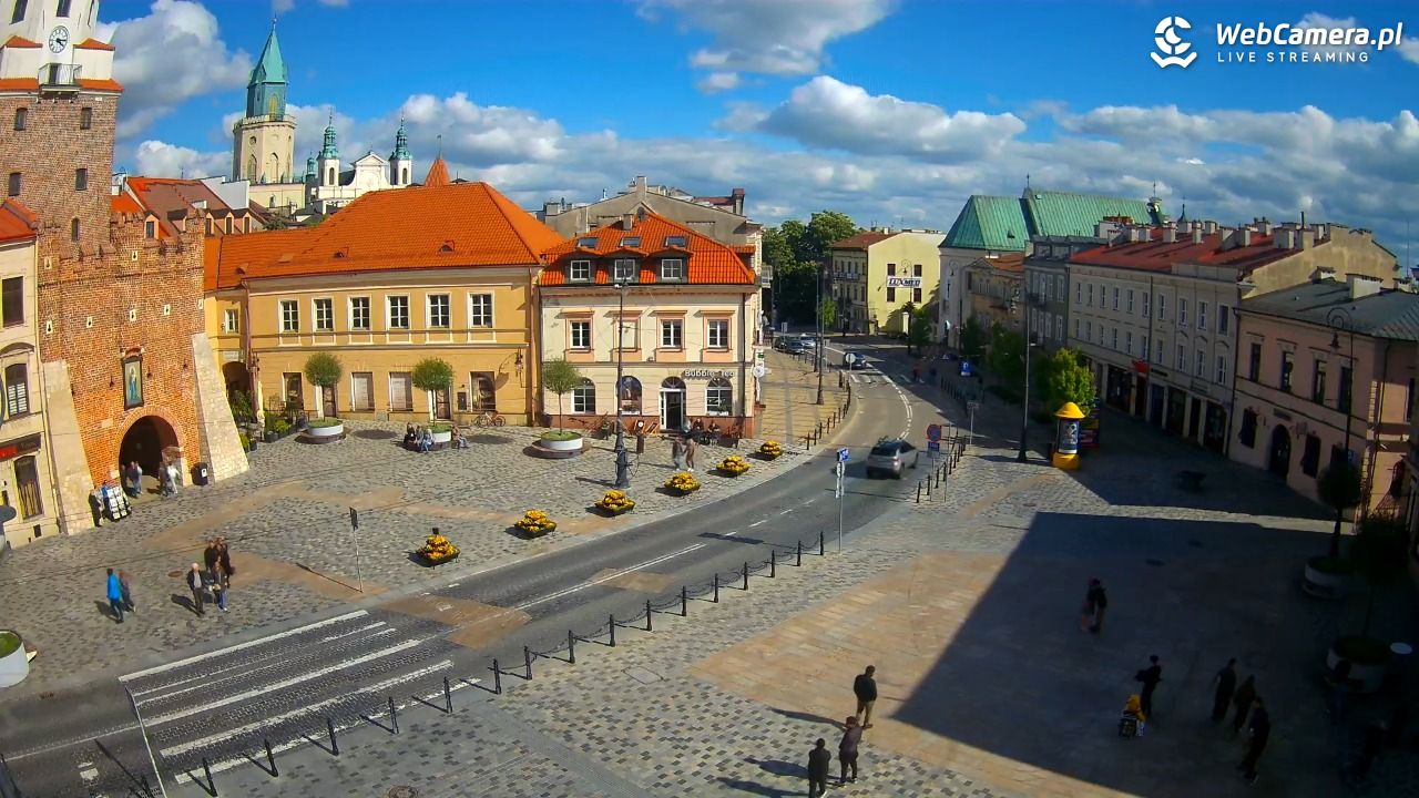LUBLIN - widok na Bramę Krakowską - 17 maj 2025, 16:15