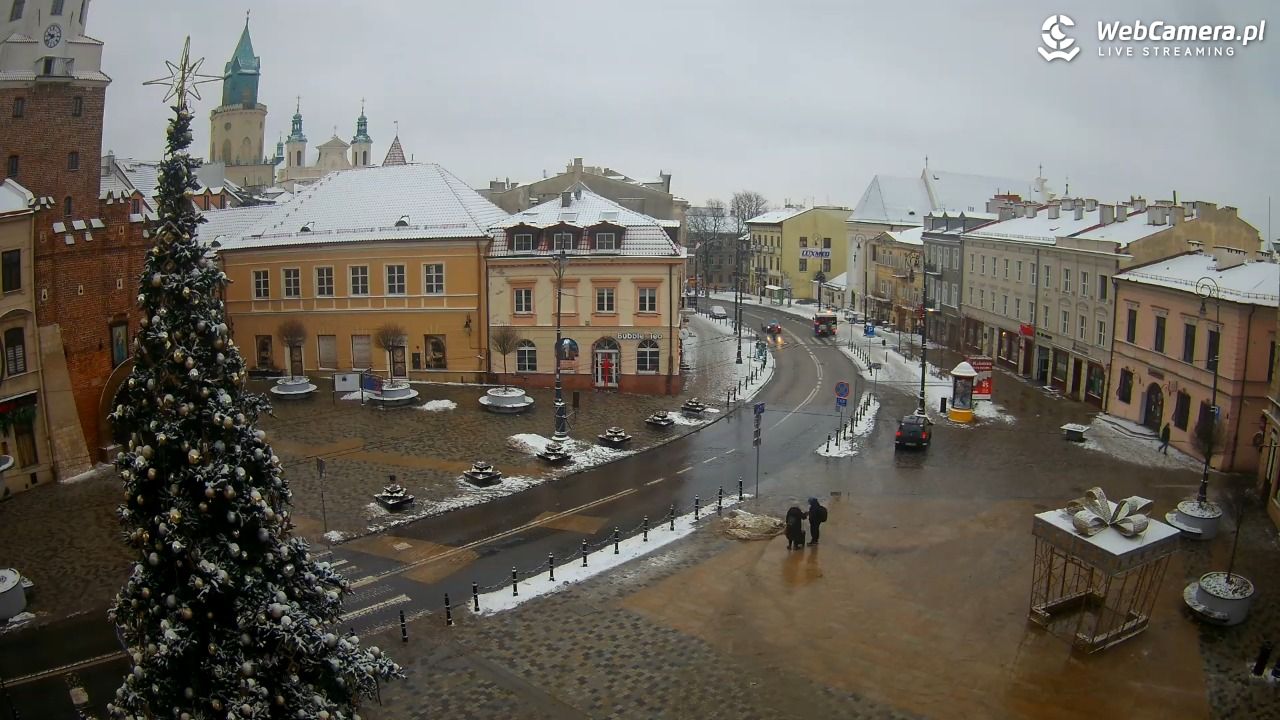 LUBLIN - widok na Bramę Krakowską - 01 styczeń 2026, 09:39