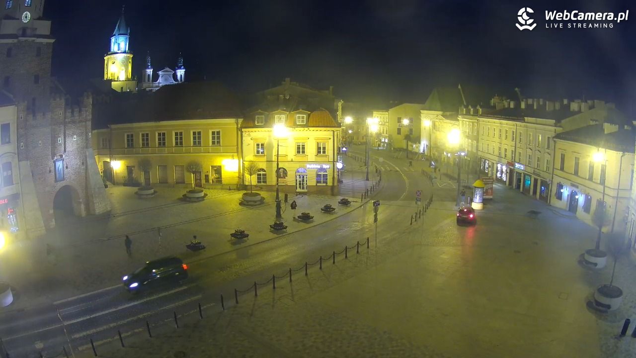 LUBLIN - widok na Bramę Krakowską - 02 kwiecień 2026, 23:27