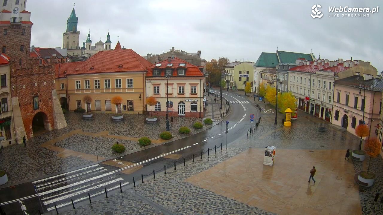 LUBLIN - widok na Bramę Krakowską - 26 październik 2025, 07:47