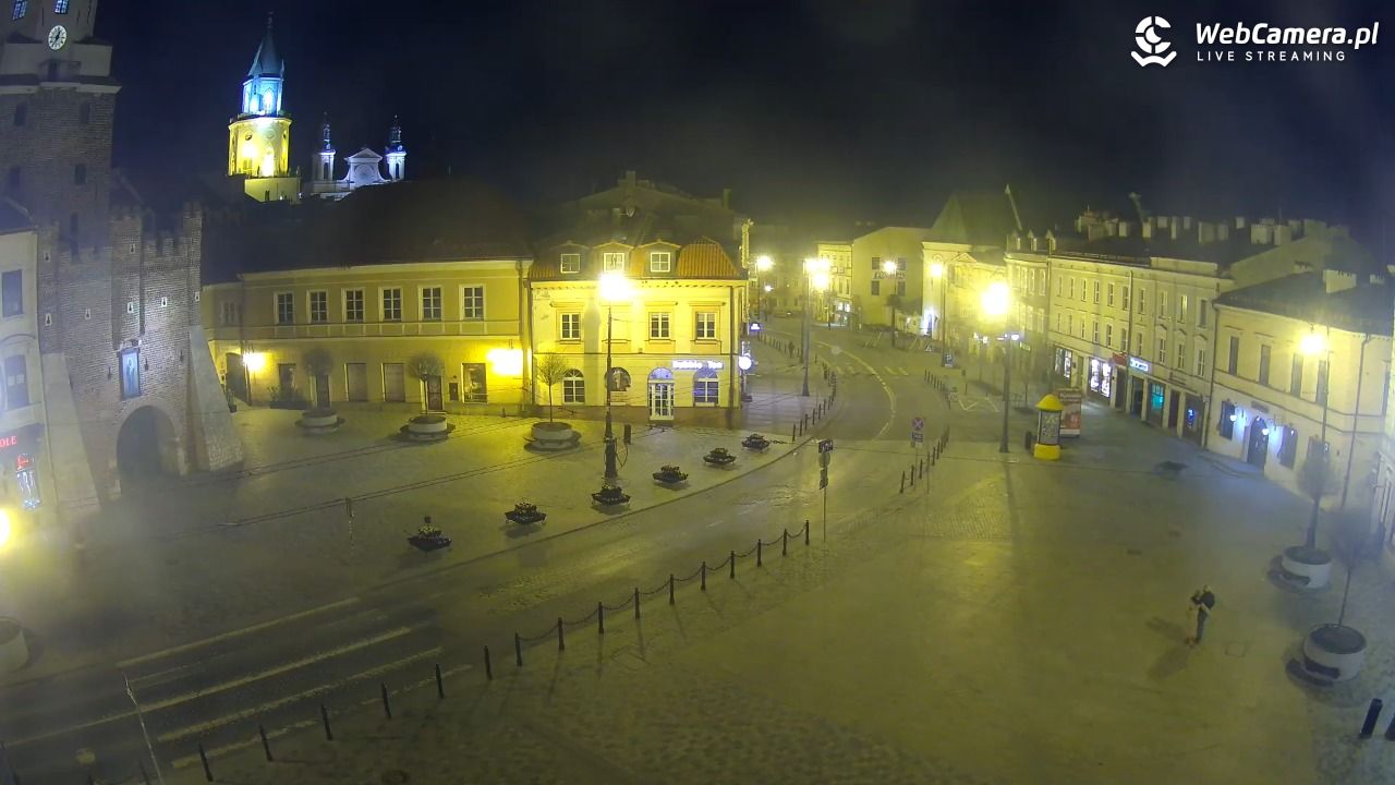 LUBLIN - widok na Bramę Krakowską - 03 kwiecień 2026, 00:35