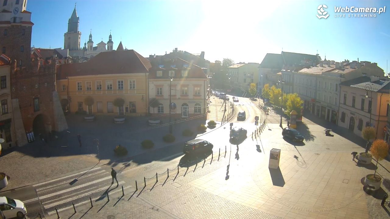LUBLIN - widok na Bramę Krakowską - 21 październik 2025, 10:17