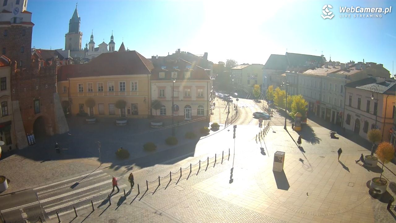 LUBLIN - widok na Bramę Krakowską - 21 październik 2025, 10:16