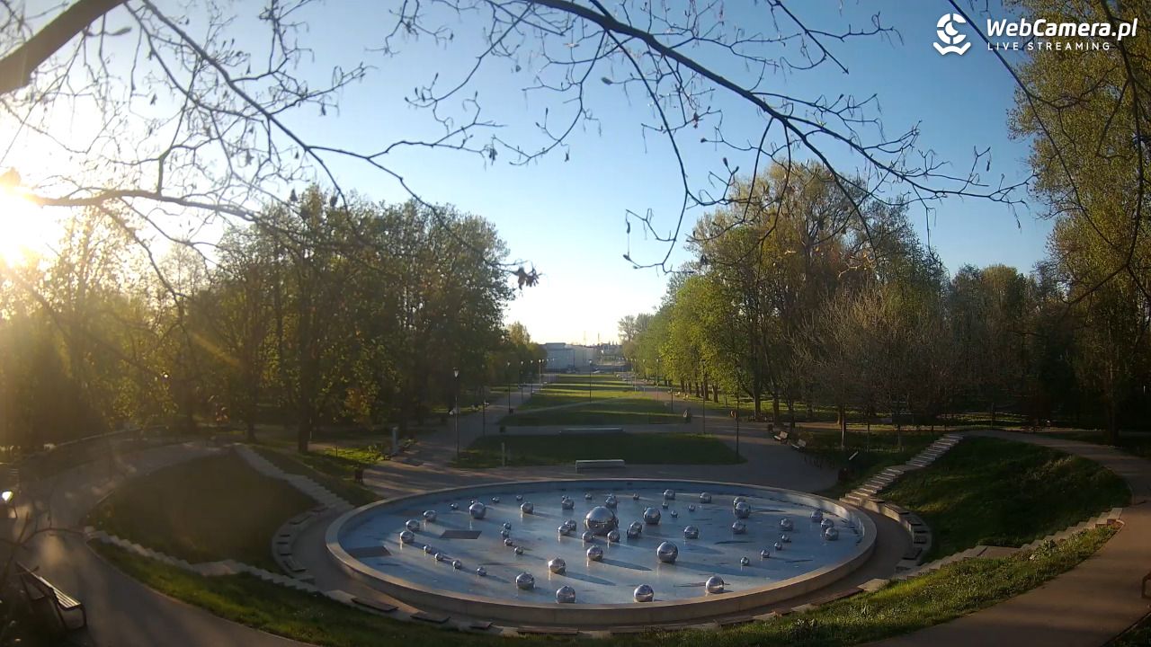 Lublin - widok na Park Ludowy - 28 kwiecień 2026, 06:25