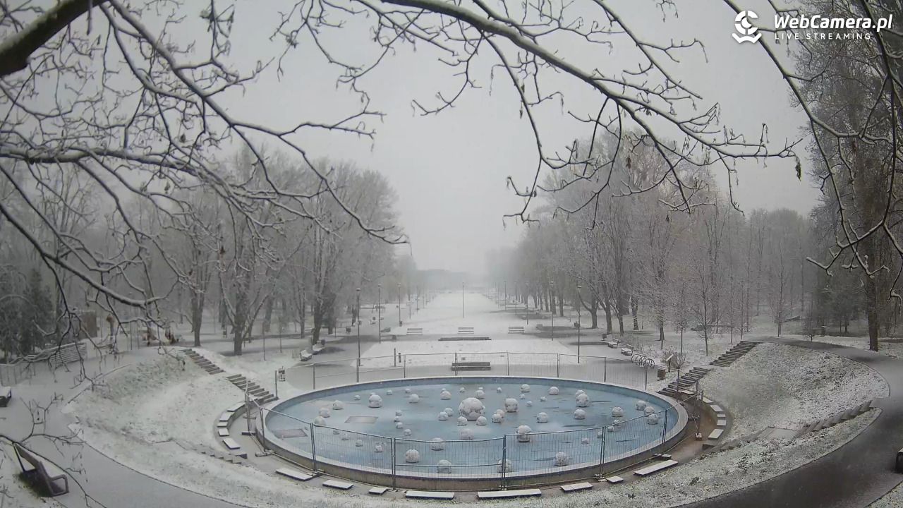 Lublin - widok na Park Ludowy - 11 kwiecień 2025, 06:21