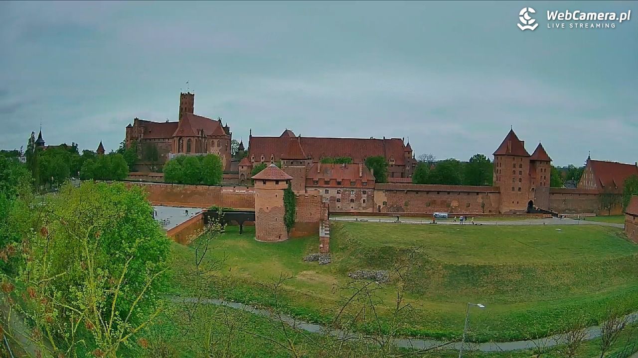 Malbork - widok na Zamek Krzyżacki - 06 maj 2026, 11:59