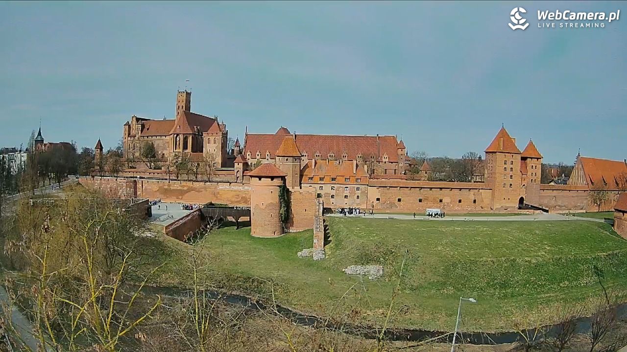Malbork - widok na Zamek Krzyżacki - 25 marzec 2026, 10:09