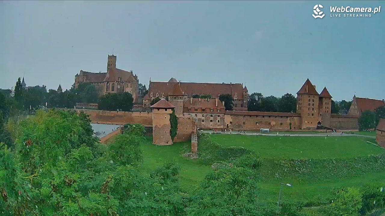 Malbork - widok na Zamek Krzyżacki - 06 sierpień 2026, 12:50