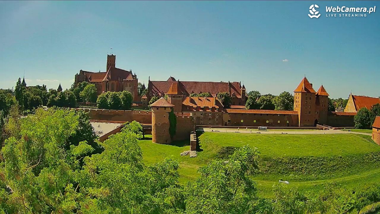 Malbork - widok na Zamek Krzyżacki - 26 czerwiec 2026, 15:23