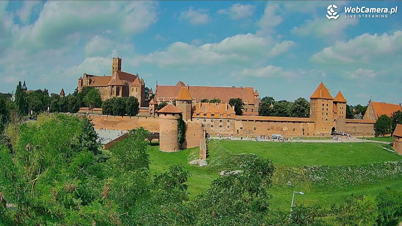 Malbork - widok na Zamek Krzyżacki - 06 sierpień 2026, 11:36