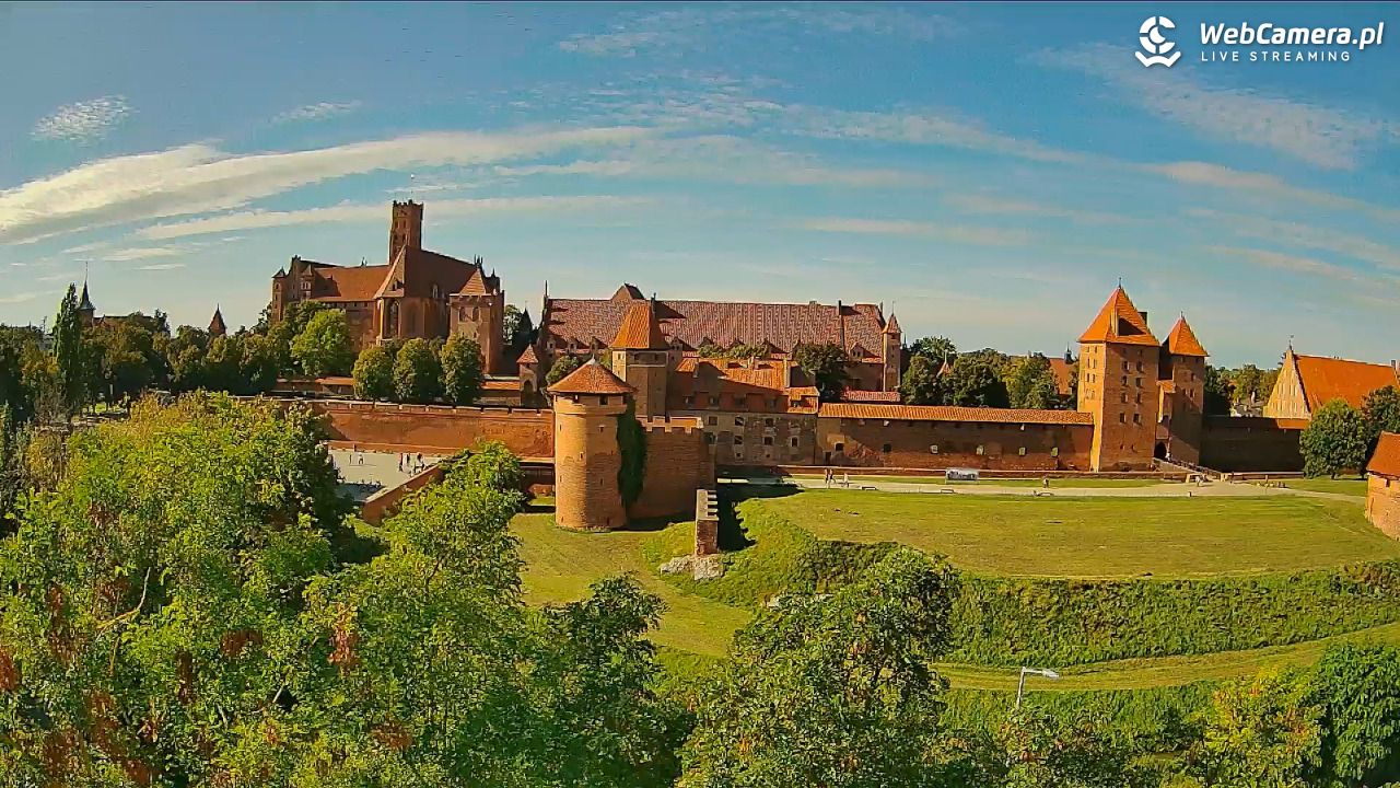 Malbork - widok na Zamek Krzyżacki - 26 wresień 2026, 14:19