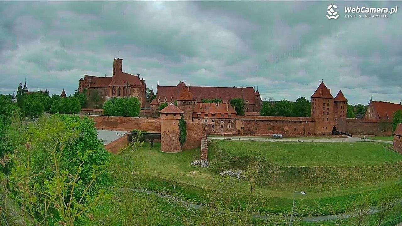 Malbork - widok na Zamek Krzyżacki - 12 maj 2026, 09:23
