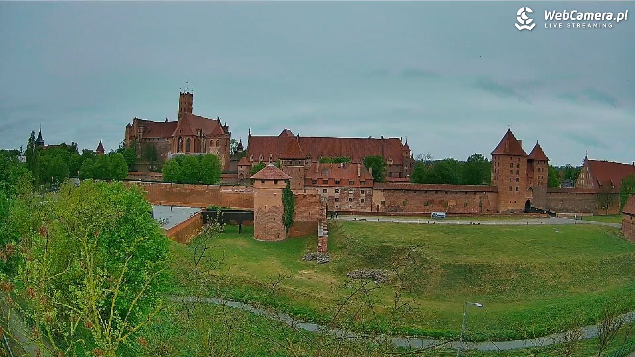Malbork - widok na Zamek Krzyżacki - 06 maj 2026, 12:03