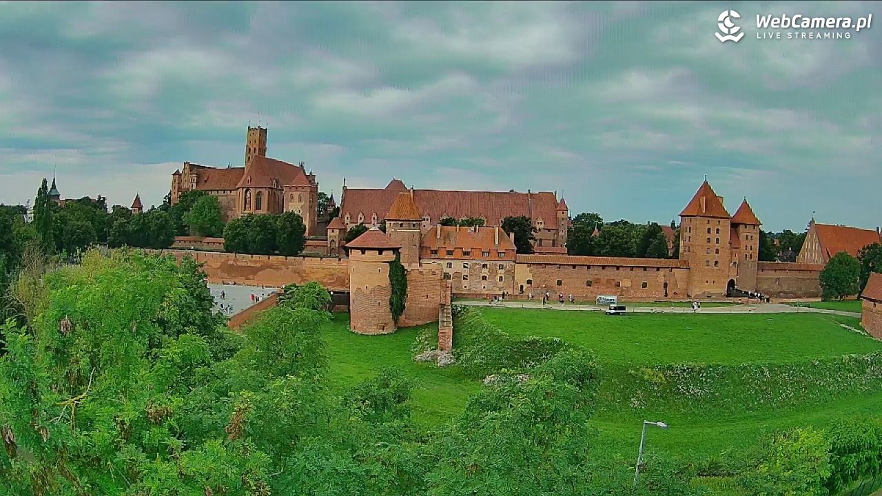 Malbork - widok na Zamek Krzyżacki - 10 sierpień 2026, 10:47