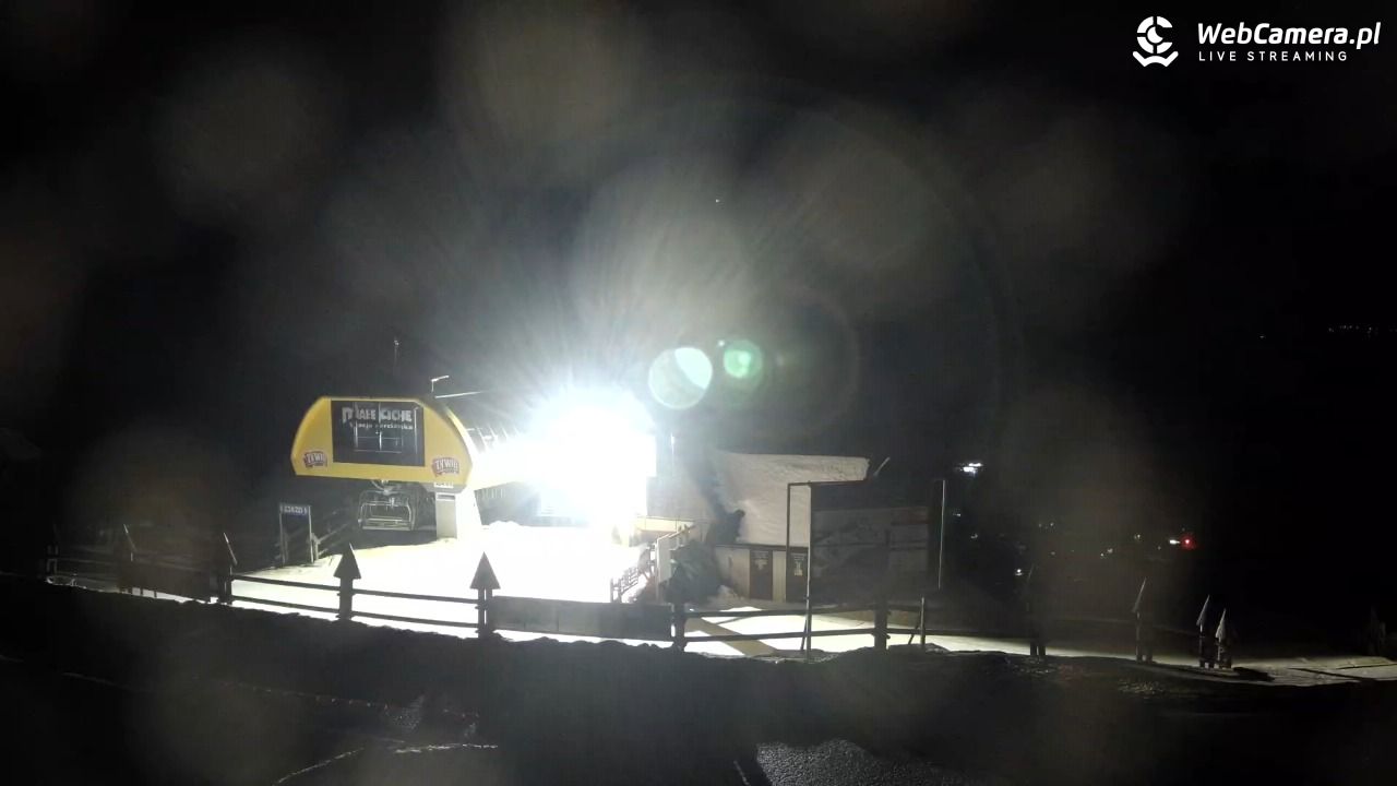 Małe Ciche - widok na parking - 26 styczeń 2026, 05:11