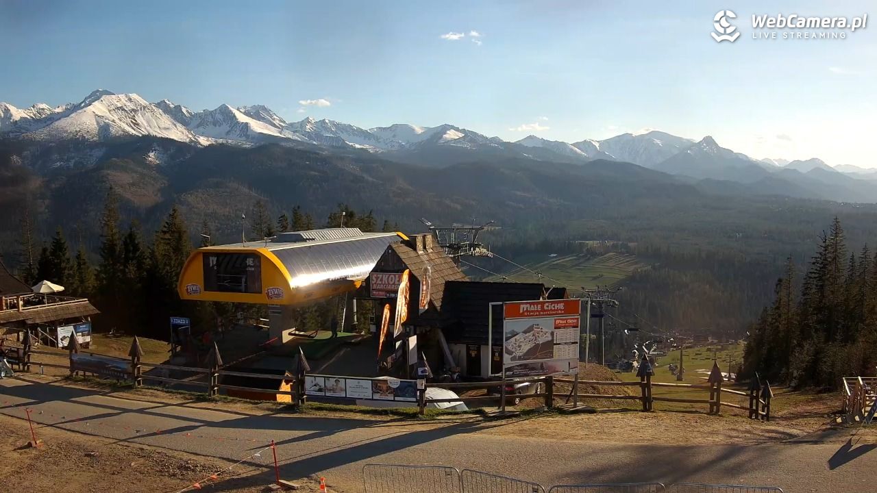 Małe Ciche - widok na parking - 02 maj 2026, 18:00
