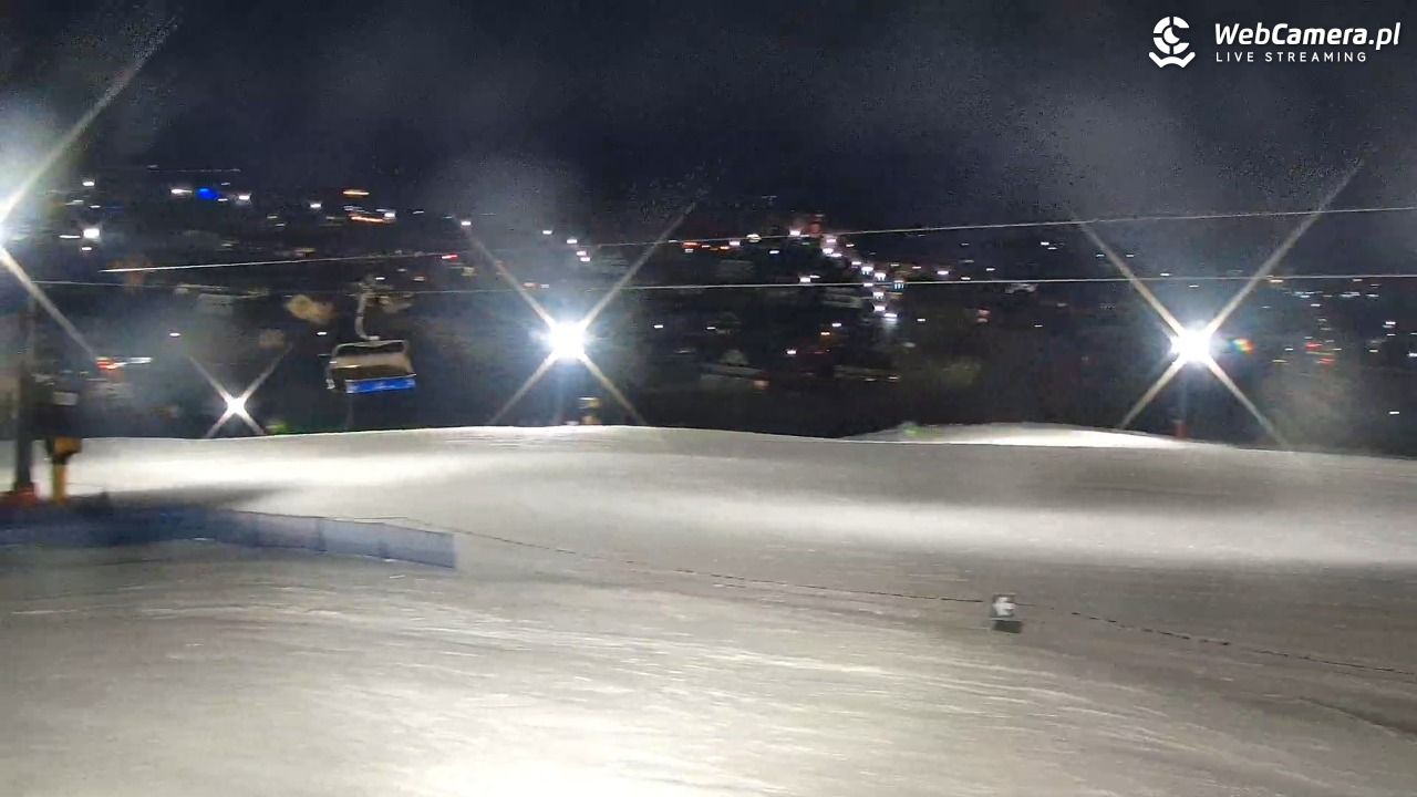 Master Ski - widok na nową kolej krzesełkową Sport - 10 luty 2026, 20:25