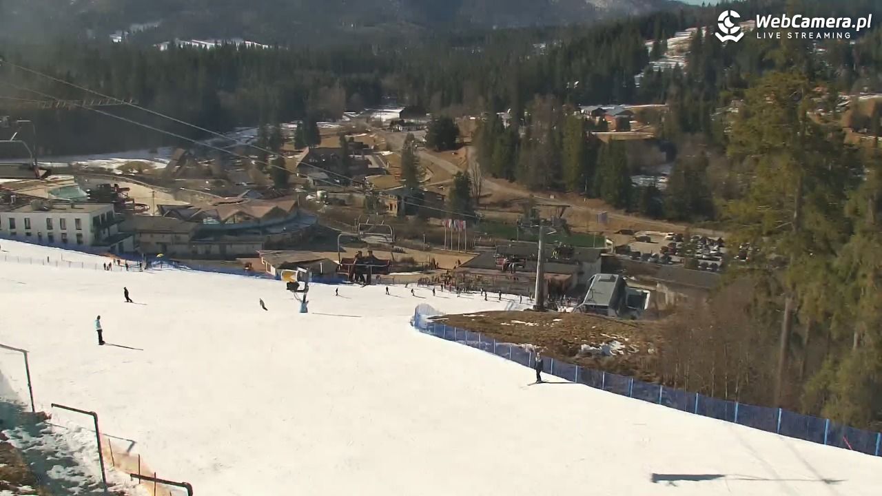 Meander - widok na stok i termy Oravice - 27 luty 2026, 10:00