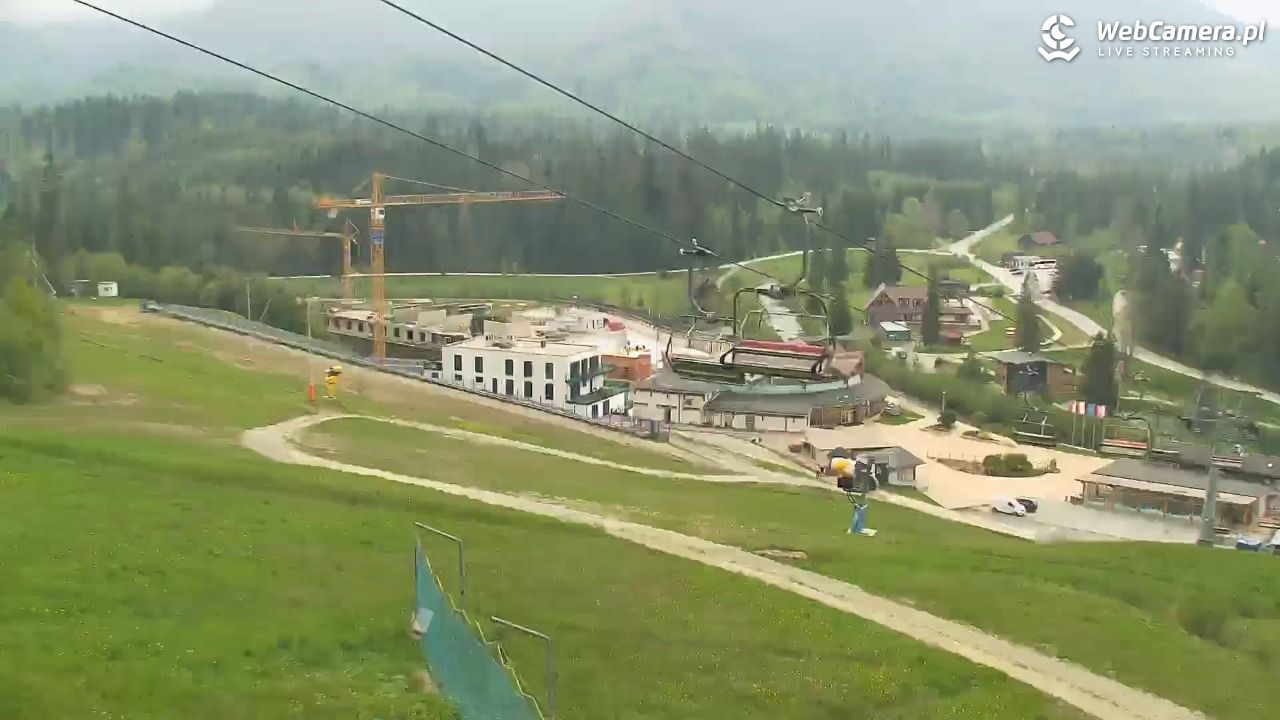 Meander - widok na stok i termy Oravice - 21 maj 2026, 10:34