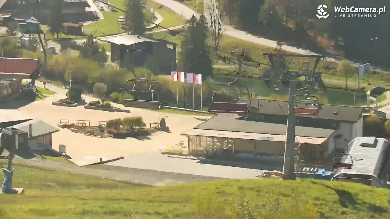 Meander - widok na stok i termy Oravice - 16 październik 2026, 10:59